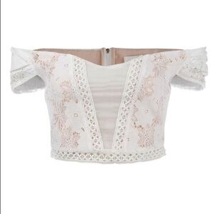 NWOT Foxiedox Atiqah Off The Shoulder Top
